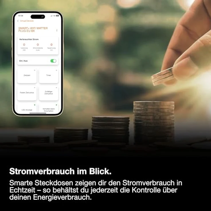 Osram Smart Plug HOMELIGHTING Smart+ Funk-Steckdose, 2300 W, Matter over WiFi, kompatibel mit Alexa, Google Home, iOS und Android – Bild 6