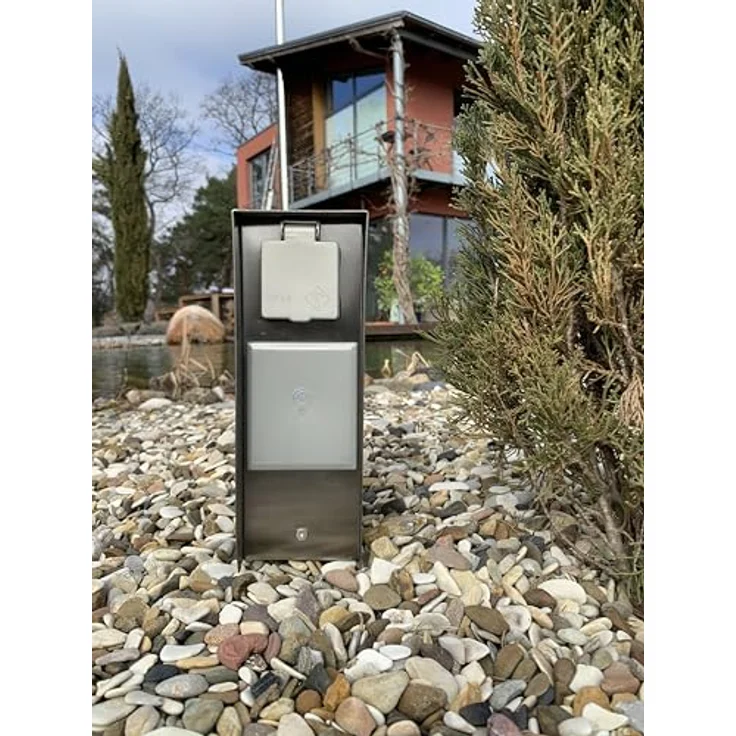 Die Bold GmbH Orio Gartensteckdose, Smart Home, WLAN, iOS & Android, Edelstahl – Bild 7