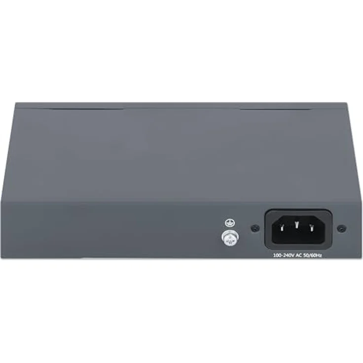 Intellinet PoE Powered 6 Port Managed Gigabit Ethernet Switch mit PoE Passthrough – 2 GB Uplink-Ports, 60 W Power Budget über AC Power oder POE PD, 30 W pro Port, Smart Management, 3 Jahre Mfg – Bild 3