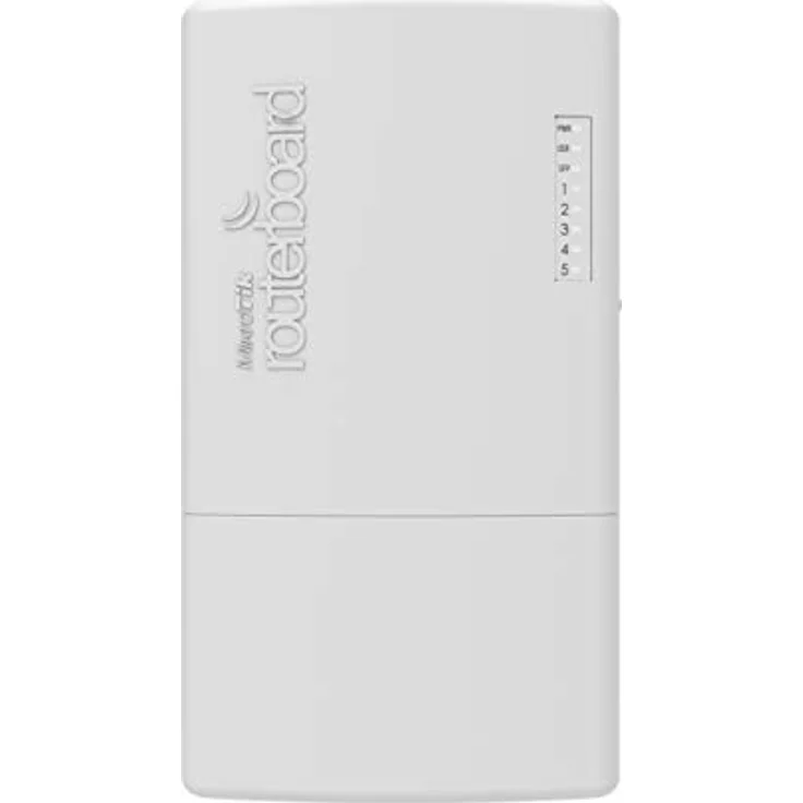 MikroTik PowerBox Pro Gigabit Ethernet Router weiß - IEEE 802.3af/at, Gigabit Ethernet, 800 MHz CPU, 16 MB Flash – Bild 2