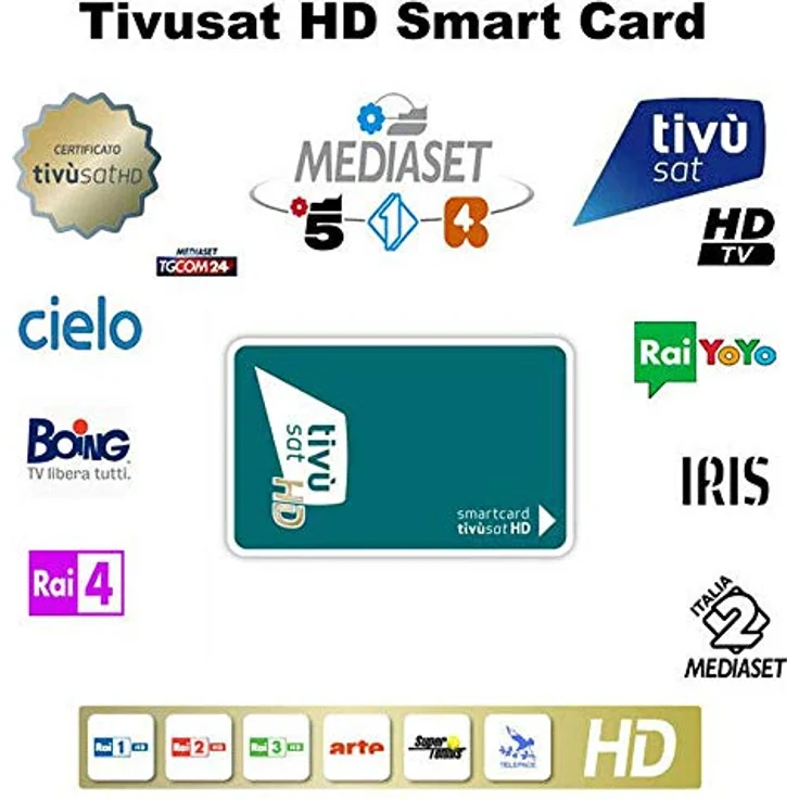 Humax Tivumax LT HD-3800S2 Full HD DVB-S2 Sat Receiver mit aktiver Tivusat HD Karte – Bild 6