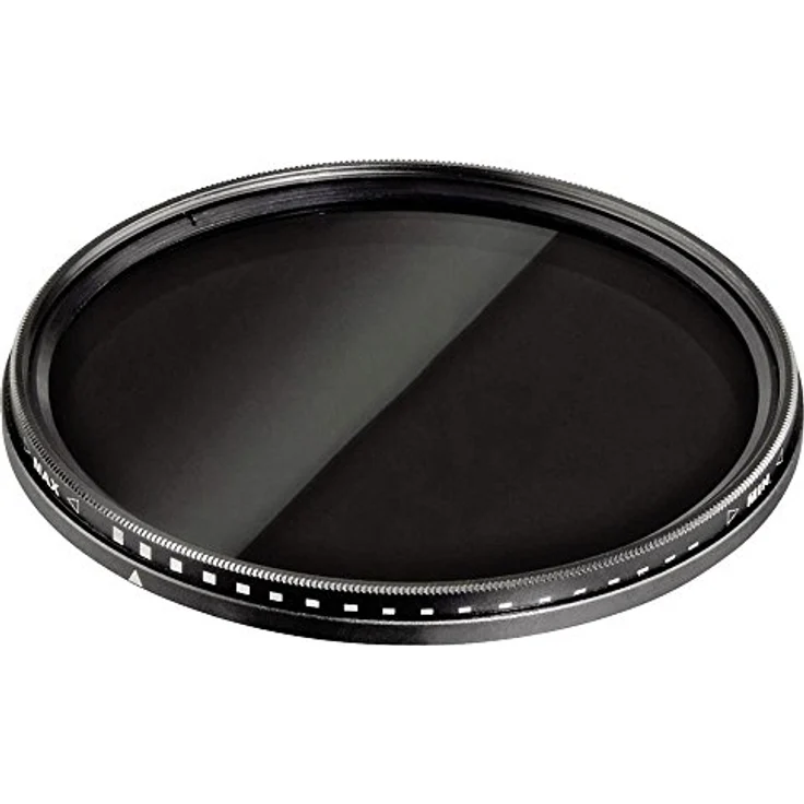 Hama Vario Graufilter, 2-fach Vergütung, Für 72 mm Foto-Kameraobjektive, ND2-400 – Bild 2