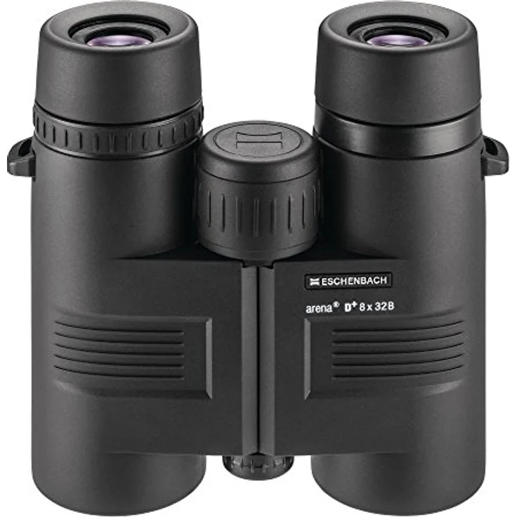 Eschenbach Optik Fernglas arena D+ 8x32, wasserdicht, handlich, schwarz – Bild 1