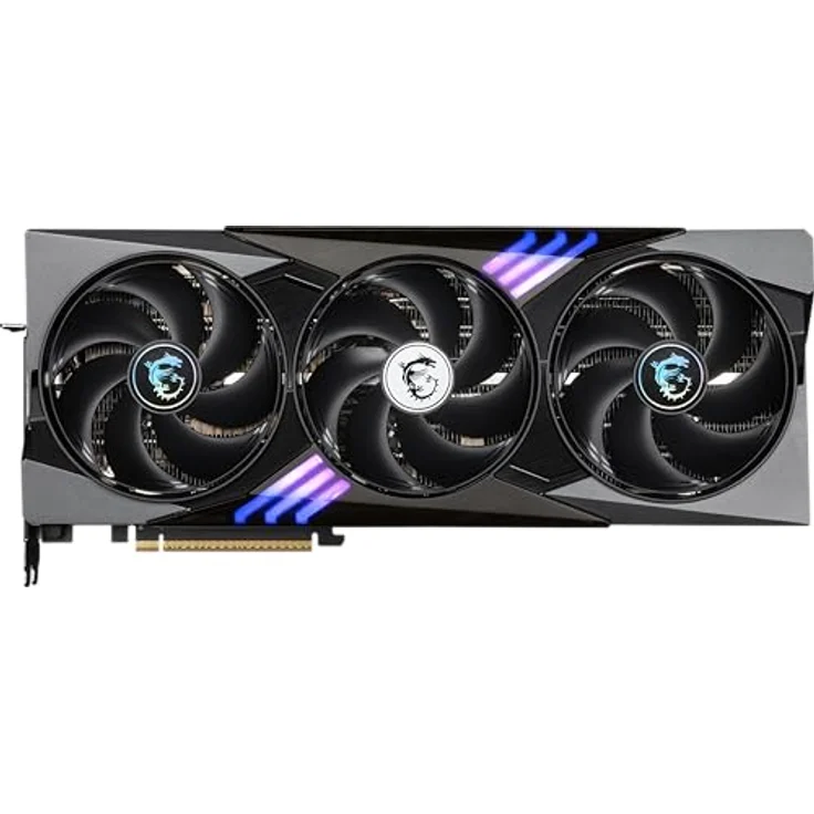 MSI GeForce RTX 5090 32G Gaming Trio OC Grafikkarte - 32GB GDDR7 (28Gbps/512-bit), Boost: 2482 MHz, HDMI 2.1b, DisplayPort 2.1b – Bild 2