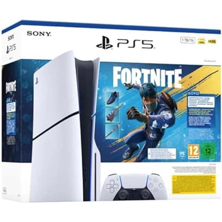 Sony PlayStation 5 Konsole 1 TB – Fortnite Flowering Chaos Bundle mit exklusiven Inhalten und farbenfrohem Design – Bild 8