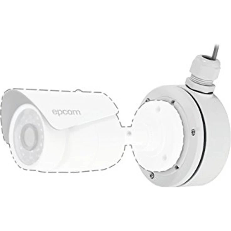 HIKVISION Abzweigdose Deep Base für DS-1280ZJ-XS IP Netzwerk Bullet Kamera – Weiß – Bild 5