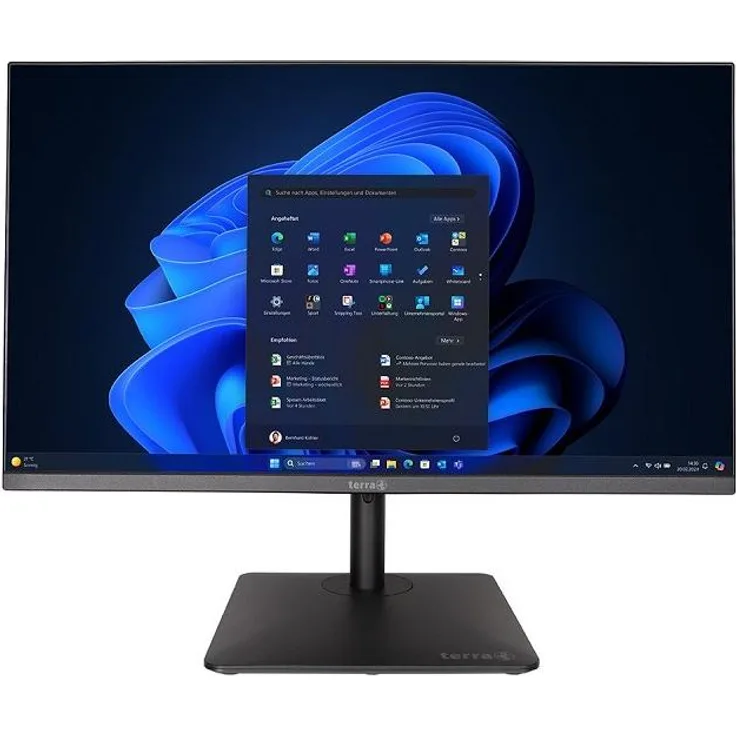 TERRA Y AIO 2401 V2, 60,5 cm (23.8") Full HD All-in-One-PC, Intel Core Ultra 5, 16 GB RAM, 1 TB SSD, Windows 11 Pro