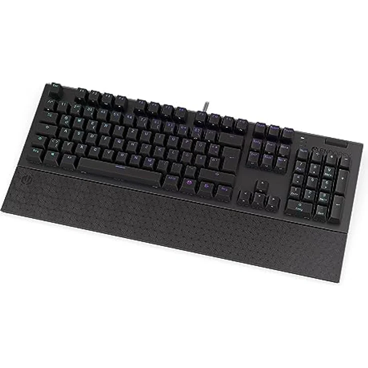 ENDORFY Omnis DE Kailh Red, mechanische Switches Kailh Red, verstellbare magnetfüße, Mechanische Fullsize-Tastatur, Deutsches Layout QWERZ | EY5D027 – Bild 1