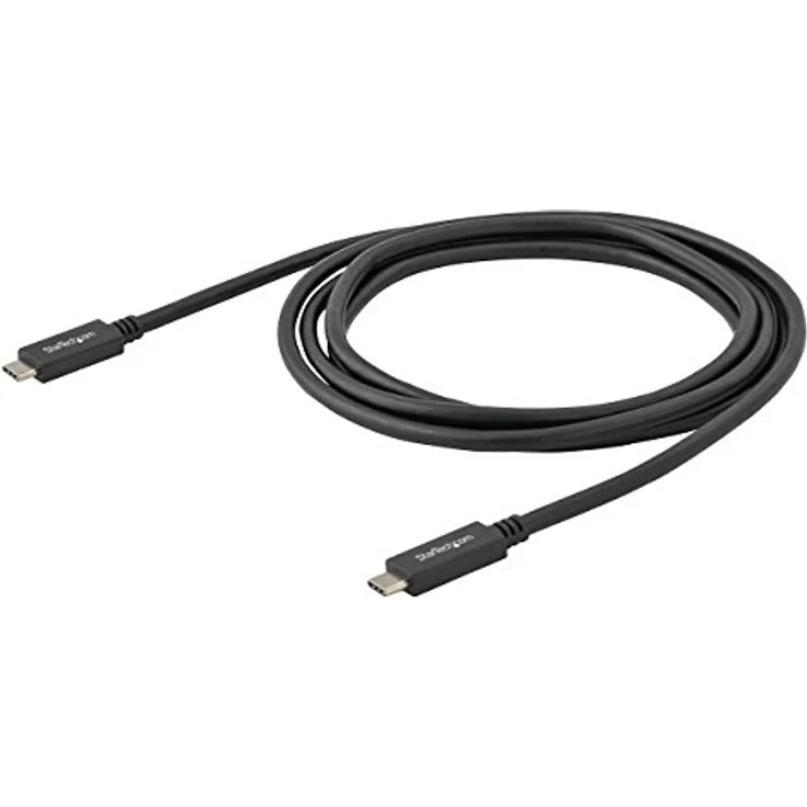 StarTech.com USB-C Kabel mit Power Delivery (3A), St-St, 2m, USB 3.0, Zertifiziert, USB 3.0 Typ C Kabel, USB 3.1 Gen1 (5Gbit-s) - Preisvergleich – Bild 3