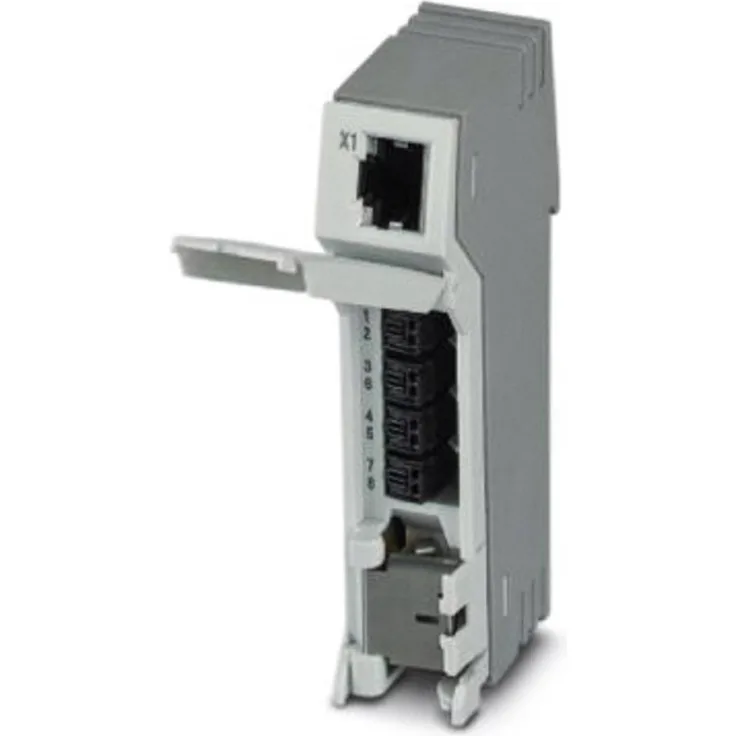 Phoenix Contact PP-RJ-IDC Patch-Panel, sichere Schirmverbindung auf Erdpotenzial