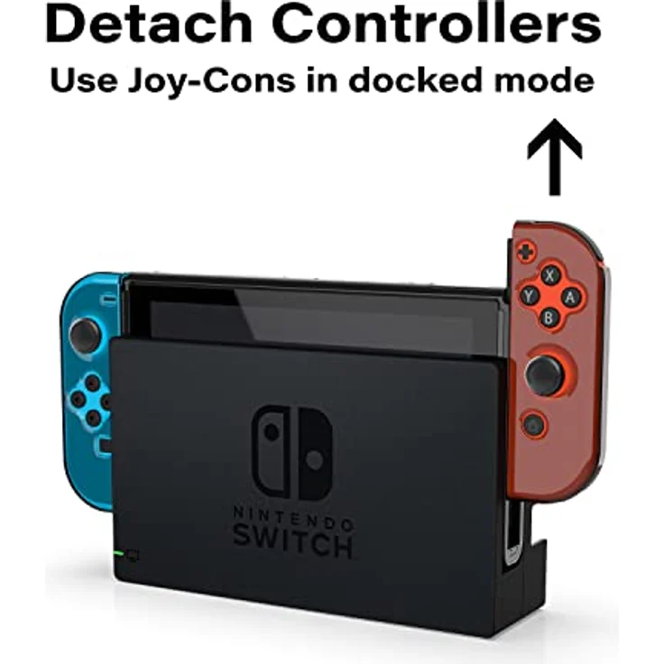 Nyko Thin Case (Smoke), schlankes Schutzcover für Nintendo Switch in rauchgrau – Bild 2