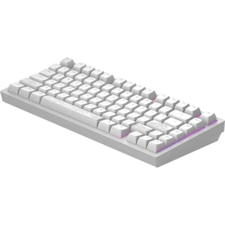 Dark Project ALU81A Terra Nostra Mechanische Gaming-Tastatur | ANSI ENG | G3MS Moonstone Schalter | Flex Gasket Mount | Aluminium | RGB – Bild 5