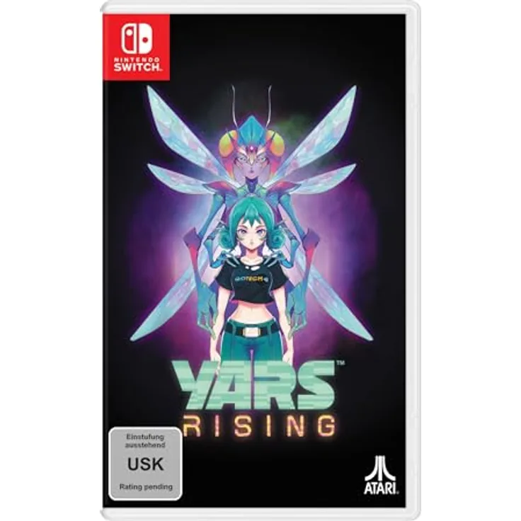Atari Yars Rising - Switch, 2D-Platform-Action Spiel mit Sci-Fi-Intrige und Retro-Minispielen