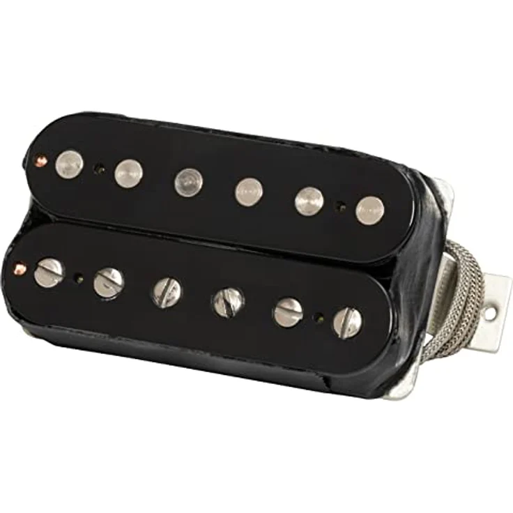 Gibson 70s Tribute Treble / Bridge, Humbucker Tonabnehmer für E-Gitarre mit High Output, Standard Saitenabstand, Nickel Kappenfarbe, made in USA – Bild 3