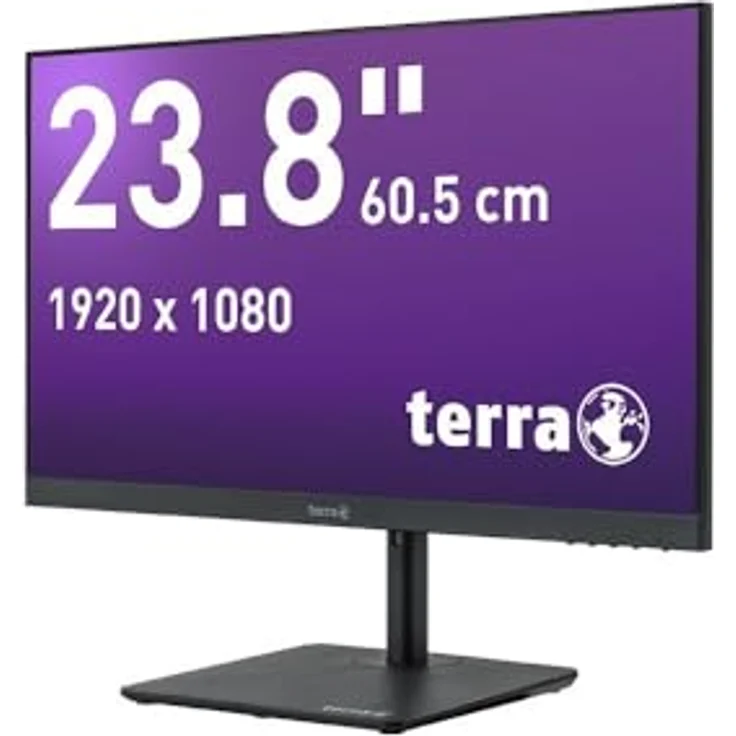 Wortmann TERRA LCD/LED 2427W HA V3 IPS, 23,8 Zoll Full HD Monitor mit 100 Hz, mattschwarz, HDMI/DP/USB-C – Bild 4