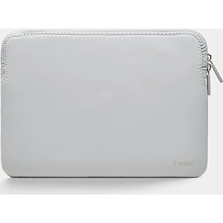 Trunk 14" MacBook Pro Sleeve, Neopren Schutzhülle mit Plüsch-Innenfutter, Silber – Bild 1