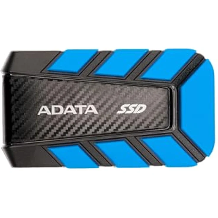 ADATA External SSD SD820, 2 TB, USB-C 3.2 Gen 2, stoßfest nach MIL-STD-810G und IP68 zertifiziert, hohe Übertragungsgeschwindigkeiten bis zu 2000 MB/s – Bild 1