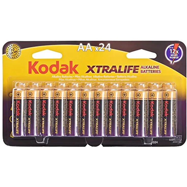 Kodak AA Xtralife Battery (confezione da 24)