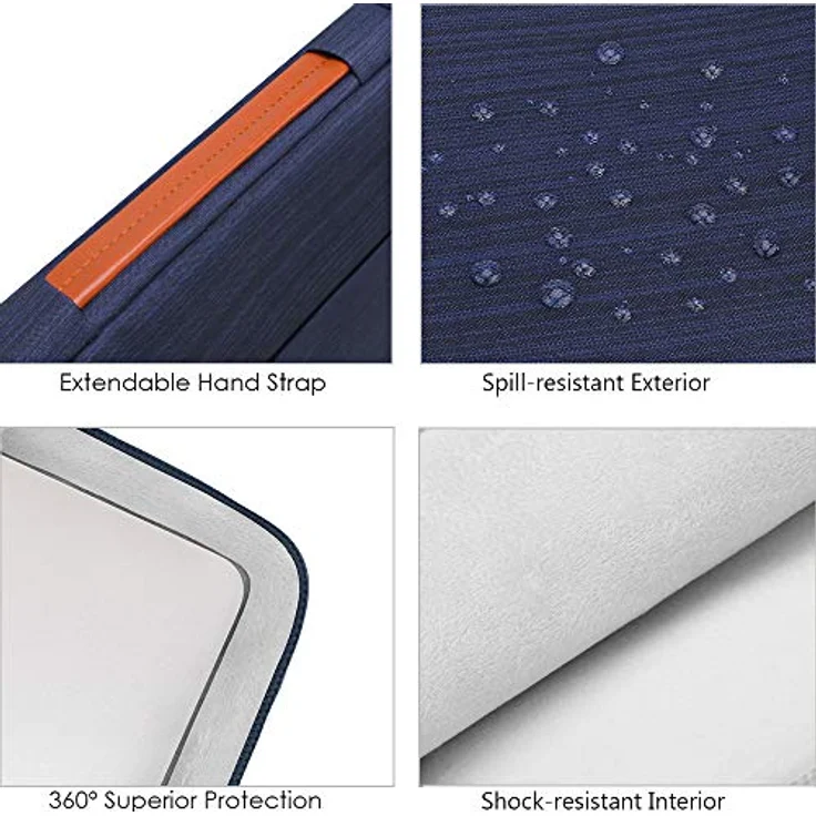 Lacdo B1A78C2 Schutzhülle, 33-33,8 cm, dunkelblau, Stück: 1 – Bild 4