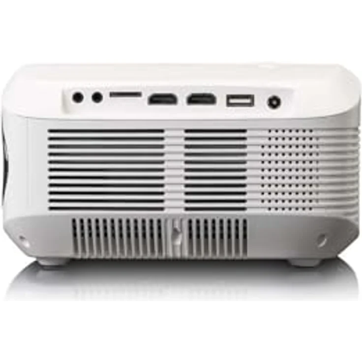 Lenco LPJ-900WH Full HD LCD Projektor mit HDMI USB und SD LCD-Beamer, 9000 lm, 04.05.2000, 1920 x 1080 px, weiß – Bild 8