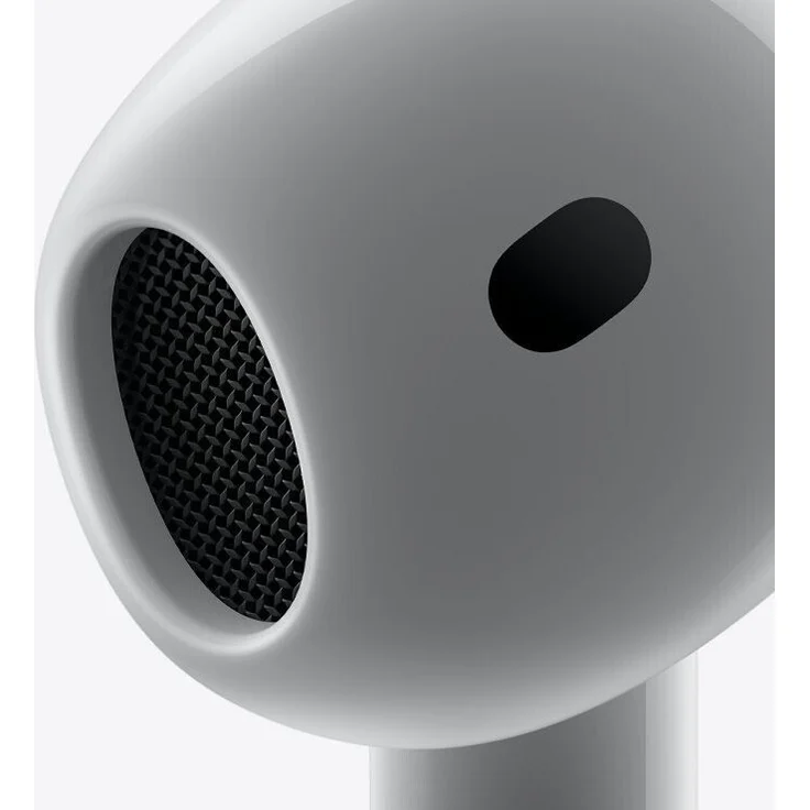 Apple AirPods 4. Generation (2024) mit Active Noise Cancelling (ANC), USB-C Ladecase True Wireless In-Ear-Kopfhörer mit Bluetooth, Mikrofon, weiß – Bild 4