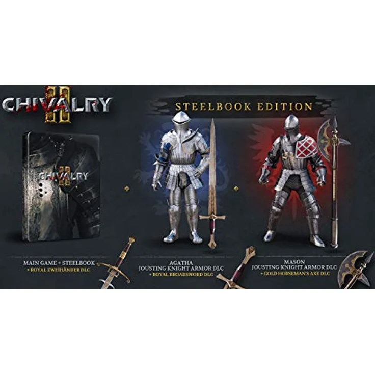 Deep Silver Chivalry 2 Steelbook Edition, PS5-Spiel mit epischer Mittelalter-Action und Cross-Play-Funktion – Bild 2