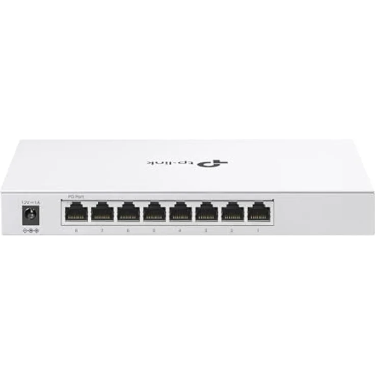 TP-Link Festa FS308G 8-Port Gigabit Switch, PoE-Eingangsport, Cloud-Verwaltung, VLAN, ACL, IGMP Snooping, lüfterloses Design, metallisches Gehäuse – Bild 2