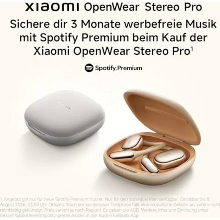 Xiaomi OpenWear Stereo Pro, Kopfhörer in Titan Gray mit hochwertigem Stereo-Sound – Bild 3