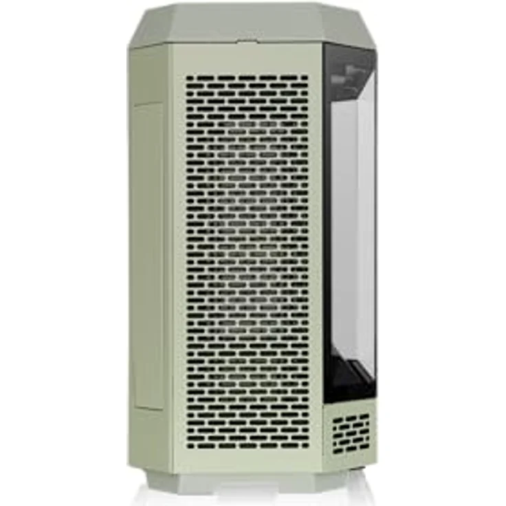 Thermaltake The Tower 600 Mid Tower Chassis | Hidden Connector | Green, PC-Gehäuse mit vertikalem Design und umfangreicher Kühlungsunterstützung – Bild 3