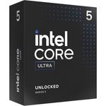Intel® Core™ Ultra 5 Desktop-Prozessor 225F 10 Kerne (6 P-cores + 4 E-cores) bis zu 4.9 GHz, ohne Prozessorgrafik, schwarz