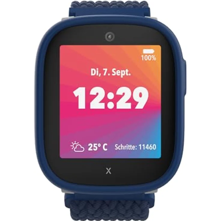 XPLORA X6 Play - wasserdichte Kinder-Telefonuhr, 4G, GPS, SOS-Funktion, Kamera, Schulmodus, blau – Bild 2
