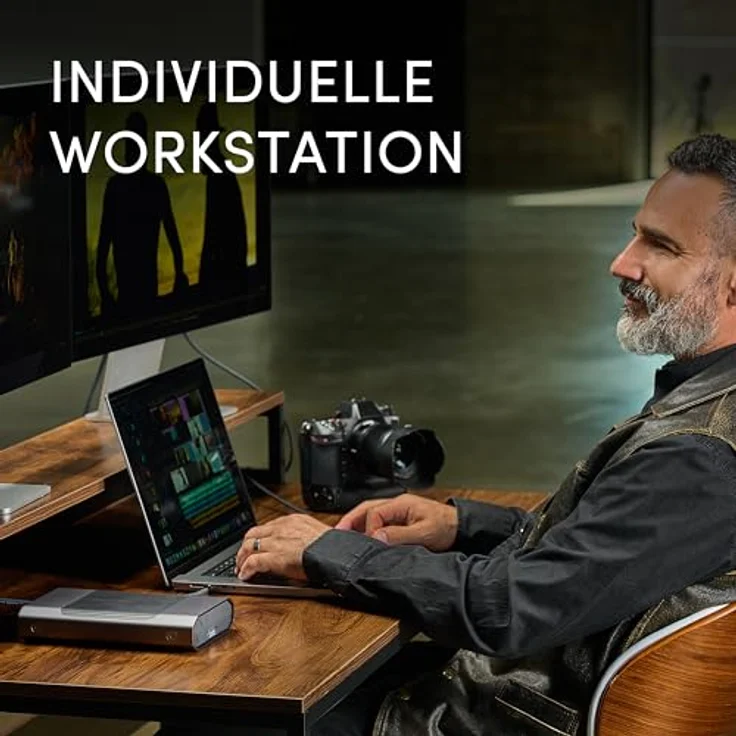 SanDisk Professional G-DRIVE EMEA (24 TB), Externe Festplatte, Grau – Bild 7
