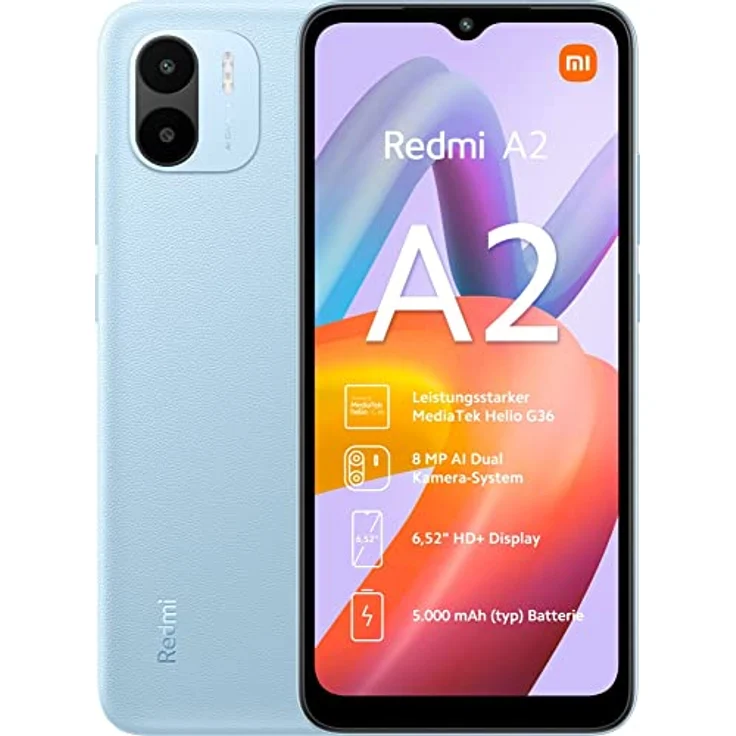 Xiaomi Xia Redmi A2 32-2-4G-bu Redmi A2 Dual SIM 32GB 2GB Blau – Bild 1