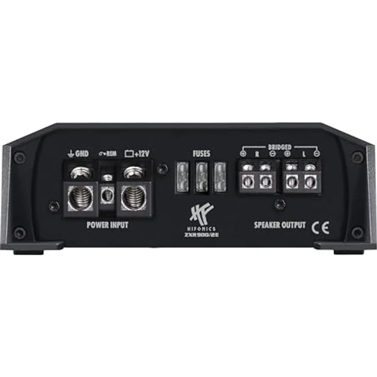 Hifonics ZXR900/2E, Audioverstärker mit 900 W Leistung, schwarz – Bild 5