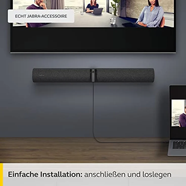 Jabra PanaCast 50 USB C to USB A Cable, 3 m - USB Cable 3.0 for PanaCast 50 Video Bar to Computer Connection - USB Type A Cable with Simple Plug & Play – Bild 4