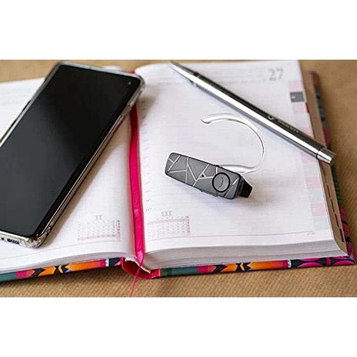 TELLUR Vox 60 Headset Bluetooth Handy, USB-C, Multipoint-Zwei verbundene Geräte gleichzeitig, 360° Drehung des rechten oder linken Ohrs, IOS, Android und PC, Autoladegerät enthalten – Bild 5