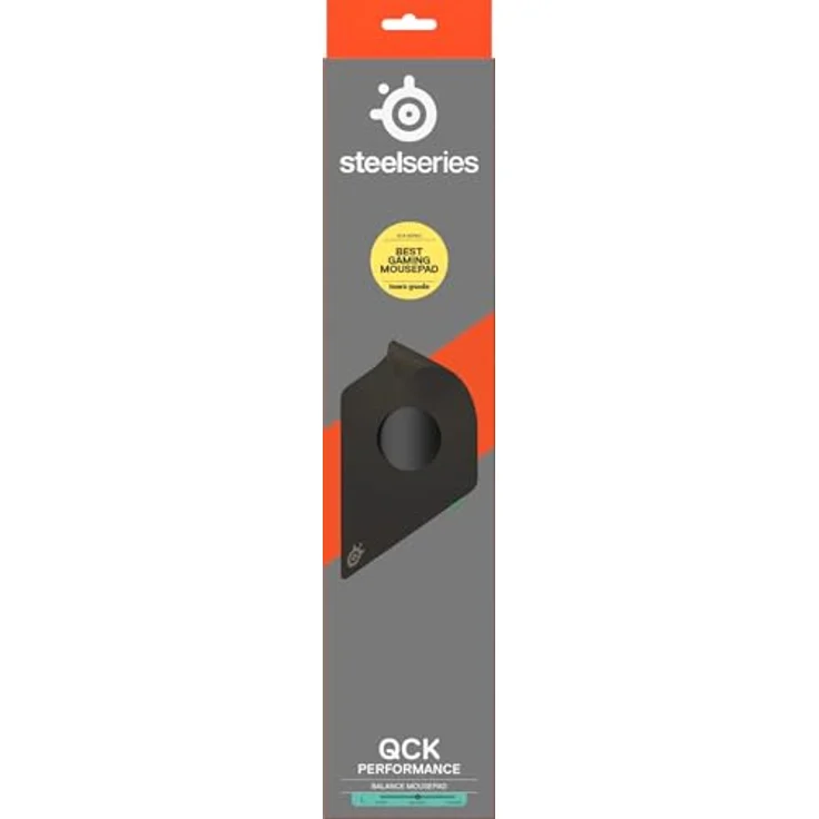 SteelSeries QcK Performance Balance L Mauspad - Gaming-Mauspad, rutschfeste Unterseite, 490 x 420 mm, schwarz – Bild 11
