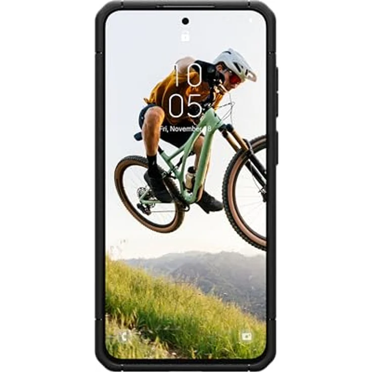 URBAN ARMOR GEAR Scout Case für Samsung Galaxy S25 FE, sturzfest nach Militärstandard, erhöhten Displayschutz, schwarz – Bild 4