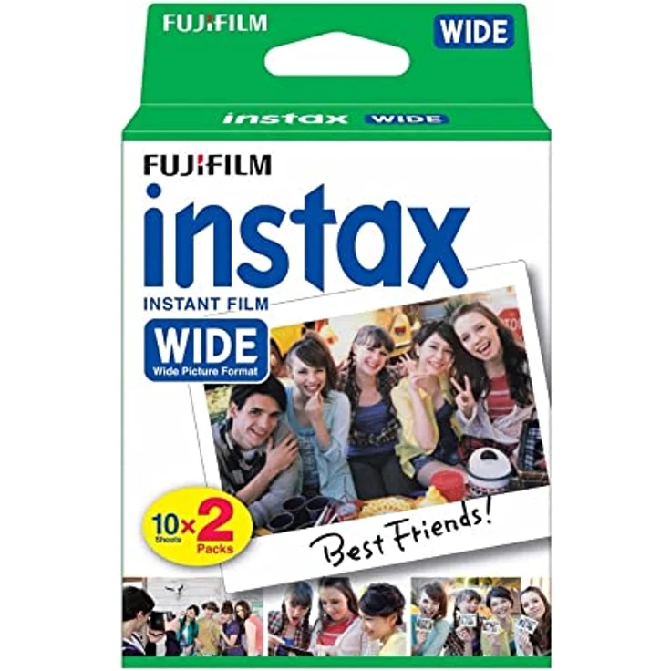 Fujifilm Fuji Instax Wide Film Belichtung für Polaroid 210 200, 40 Stück – Bild 3