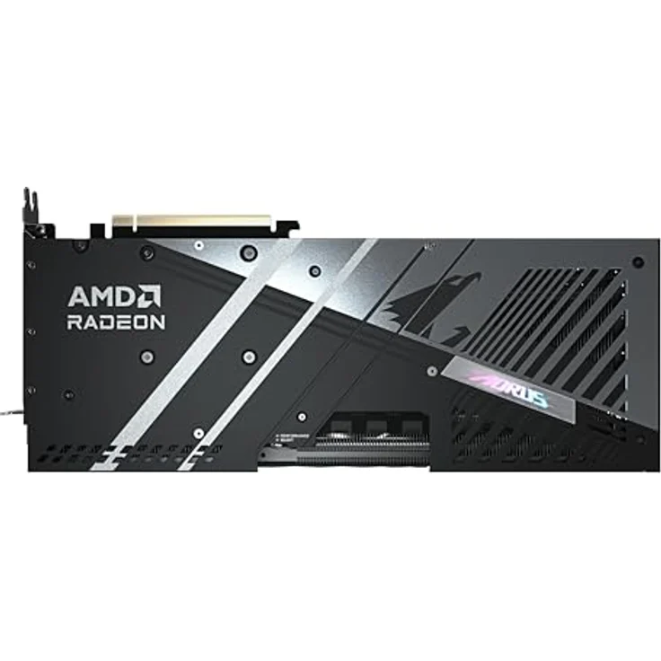 Gigabyte Radeon RX 9070 XT Aorus Elite 16 GB Grafikkarte mit PCIe 5.0, Triple-Slot-Heatpipe-Design – Bild 7