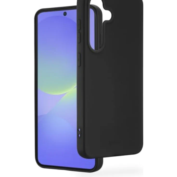 HAMA Fantastic Feel Backcover für Samsung Galaxy A36, kratzfester Schutz, elegantes Schwarz, mit angenehmer Haptik und Kameraschutz – Bild 1