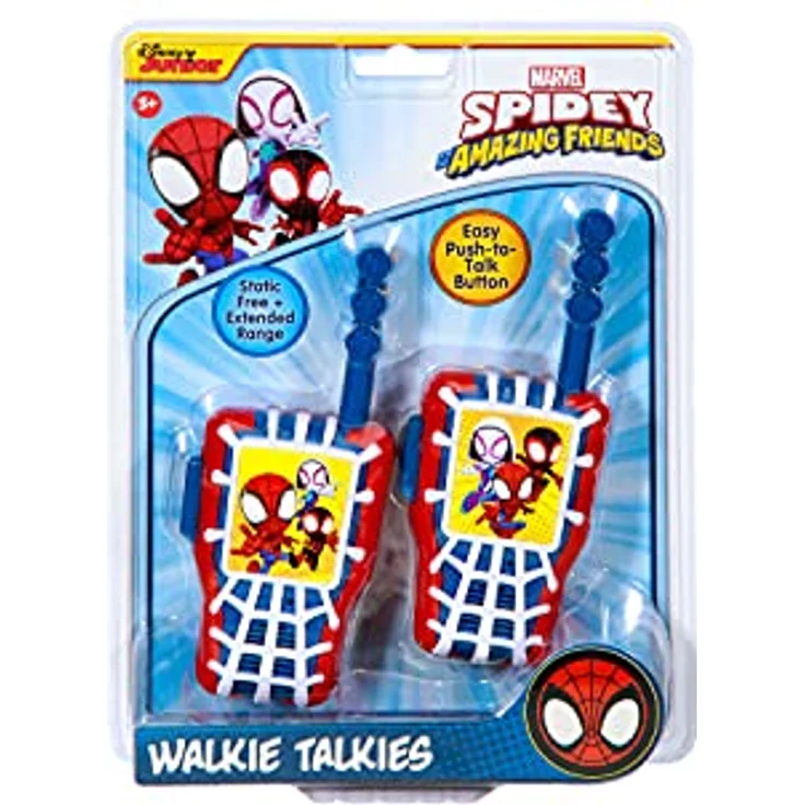 eKids Spidey Walkie-Talkie-Set, Mehrfarbiges Walkie-Talkie für Kinder mit einfachem Bedienungssystem – Bild 8