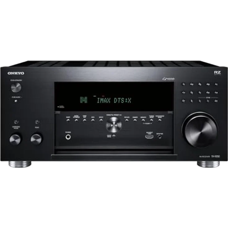 Onkyo TX-RZ50M2, 9.2 A/V-Netzwerk-Receiver mit 8K HDR, Dolby Atmos, DTS:X und Multi-Room Audio, schwarz – Bild 1