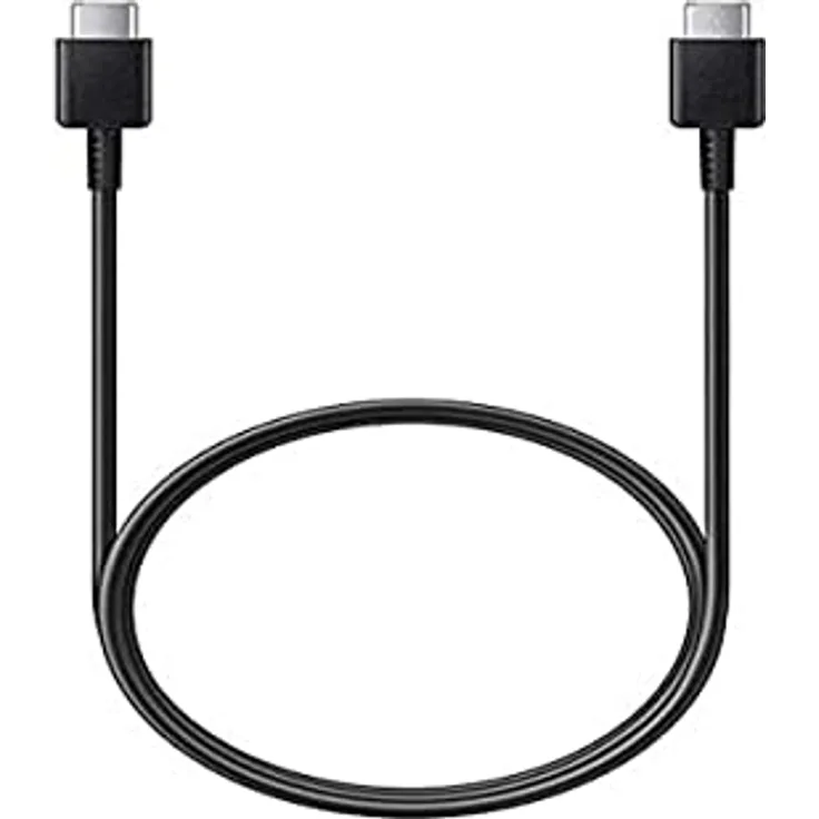 Samsung - Originalkabel Typ C auf Typ C, 1 m, Schwarz (EP-DA705BBE)