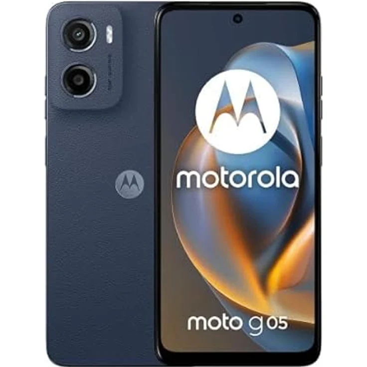 Motorola Moto G05, 128 GB 4G Smartphone mit 50 MP Kamera, 6.67 Zoll, Dual Sim, Blau – Bild 1