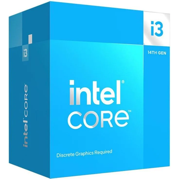 Intel Core i3-14100F, 4-Core Prozessor (LGA 1700, 3.50 GHz, Hyper-Threading)