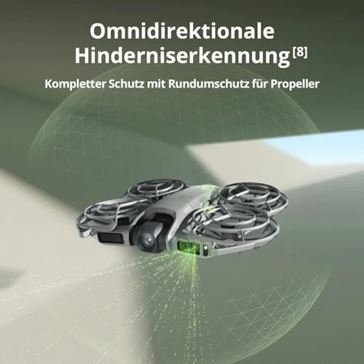 DJI Neo 2 Motion Fly More Combo, 4K Ultra HD Drohne mit omnidirektionaler Hinderniserkennung, DJI Goggles N3, DJI RC Motion 3, 3 Akkus und Ladestation – Bild 6