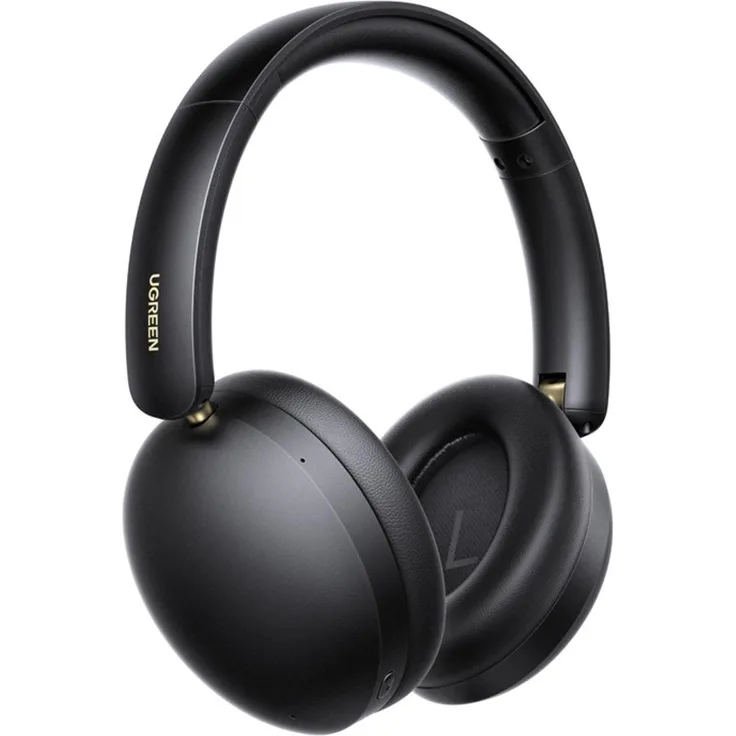 Ugreen 45018, Kabellose Kopfhörer mit 80h Akkulaufzeit und aktiver Geräuschunterdrückung, Schwarz