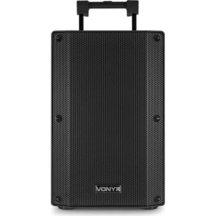 Vonyx VSA500 Tragbares Akku PA-System mit 800 W Leistung, Bluetooth 5.0, 2 UHF-Mikrofonen und 8 Stunden Akkulaufzeit – Bild 12
