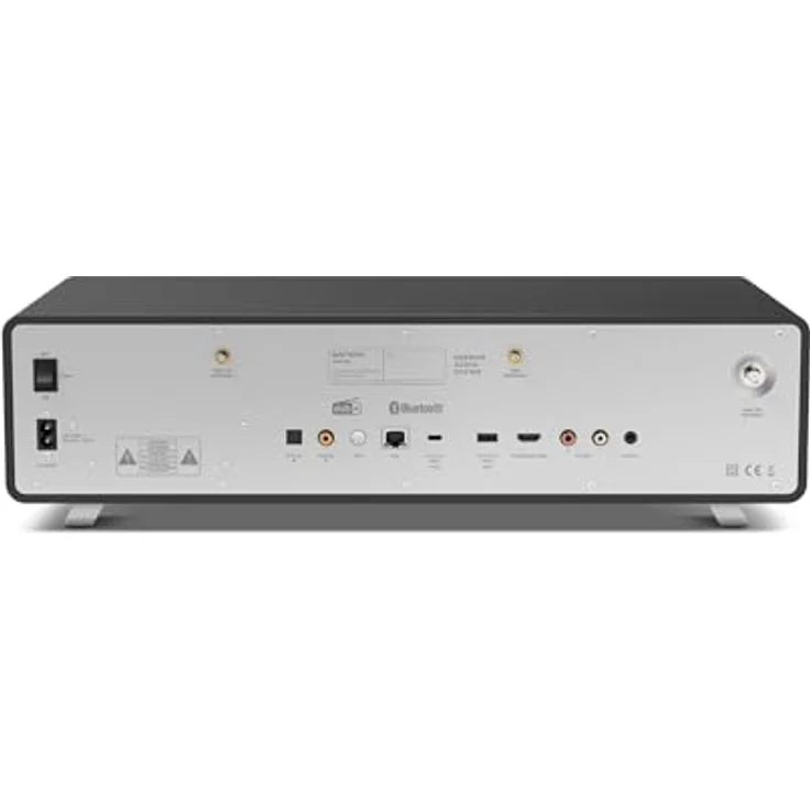 Sonoro Avaton, DAB+ Internetradio mit WLAN, Bluetooth und Chromecast, kompaktes Stereo-Musiksystem, Grau – Bild 3